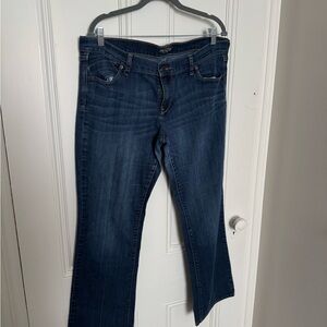 Old Navy Dark Blue Flare Jeans